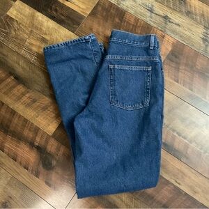 Vintage L.L. Bean Flannel Lined Jeans 10 Tall